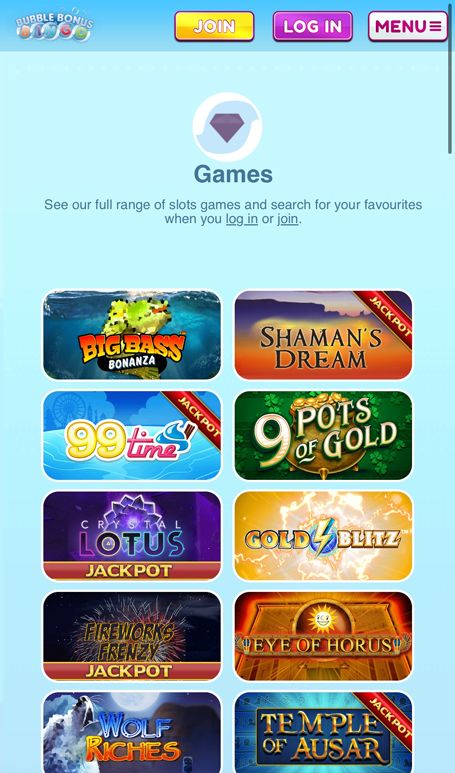 games screenshot