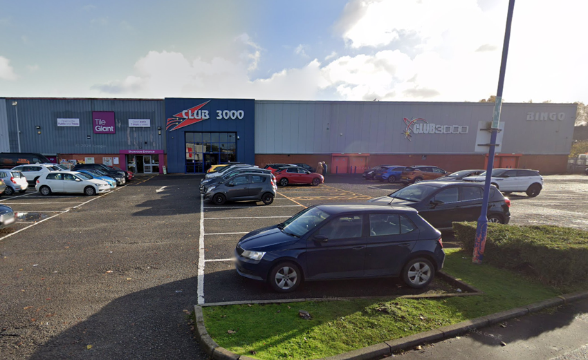 Club 3000 Coatbridge exterior