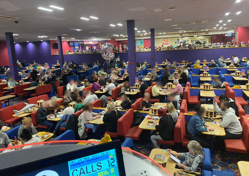 bingo hall interior